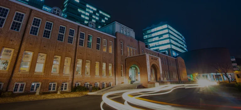 Dong-A University at Night