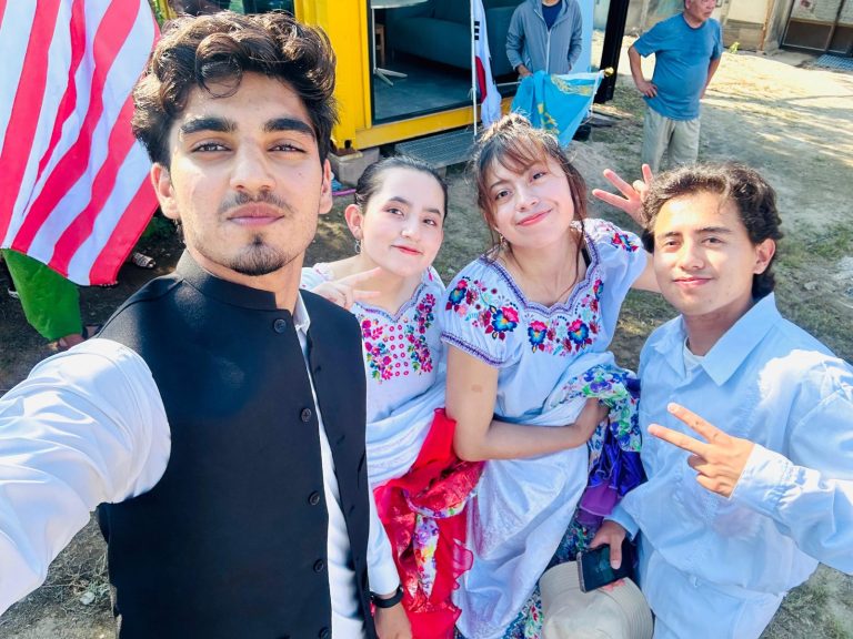 Friends From Around the World