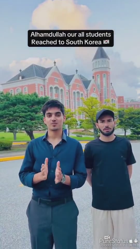 Video cover: All Our Students Reached Korea